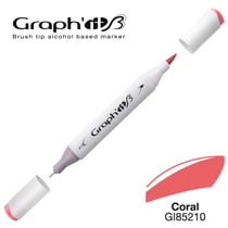 Marqueur brush à alcool - Graph'It - Coral - n°5210