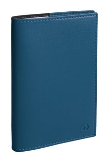 Agenda semainier 2026 Quo Vadis - Bleu acier - 21 x 27 cm - Prestige Président