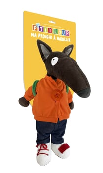 P'tit loup : ma peluche à habiller