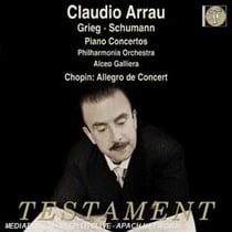 CLAUDIO ARRAU / GIREG : CONCERTO POUR PI ANO - SCHUMANN : CONCERTO POUR PIANO - C