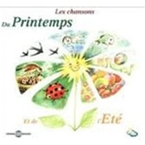 Les chansons du printemps et de l'ete - CD