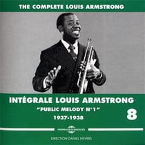 Intégrale Louis Armstrong /vol.8 : public melody n°1 1937-1938 - CD