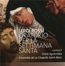 Oratorio per la settimana santa - CD