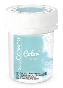 Colorant alimentaire artificiel en poudre ScrapCooking® - Bleu pastel - 5 g