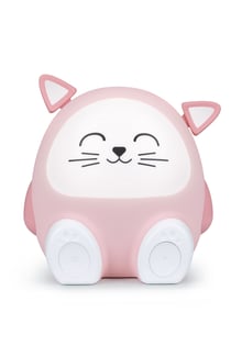 Enceinte sans fil lumineuse et veilleuse Bigben - Chat