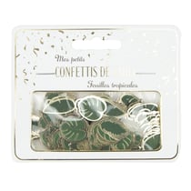 Confettis de table - Feuilles tropicales - Tim & Puce Factory