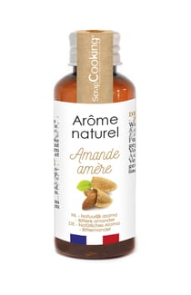 Arôme naturel liquide ScrapCooking® - Amande amère - 40 mL