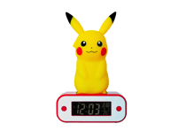 Lampe réveil numérique Pikachu - Teknofun