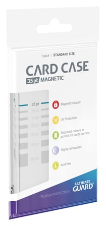 Boite de protection pour carte de collection - Ultimate Guard Magnetic Card Case 35 pt