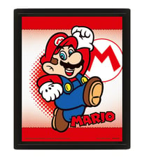 Cadre lenticulaire 3D Pyramid - Super Mario