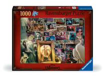 Puzzle 1000 pièces - Disney Villains : Cruella d'Enfer - Ravensburger