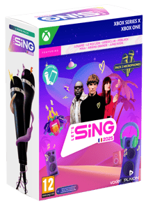 Let's Sing 2025 + 2 microphones