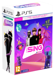 Let's Sing 2025 + 2 microphones