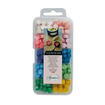 Boite Fleurs de cire à cacheter 10 couleurs shiny - Aladine