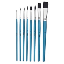Lot de 8 pinceaux aquarelle Pébéo - Poils synthétiques