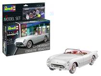 Maquette Model Set 1953 Corvette Roadster avec peintures et accessoires - Revell