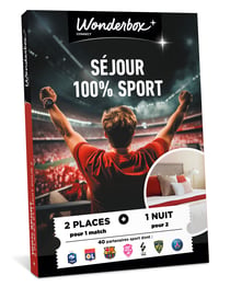 Coffret cadeau Tick'nBox - 100% Match Séjour