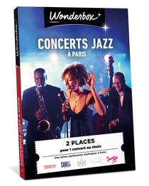 Coffret cadeau Tick'nBox - Jazz à Paris - 2 personnes