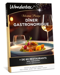 Coffret cadeau Wonderbox - Prestige : Diner gastronomique