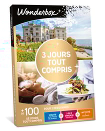 Coffret cadeau Wonderbox - 3 jours tout compris