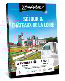 Coffret cadeau Tick'nBox - Châteaux de la Loire & Séjour - 2 personnes
