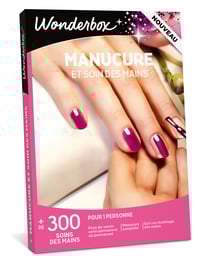 Coffret cadeau Wonderbox - Manucure et soins des mains