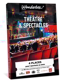 Coffret cadeau Tick'nBox - Théâtre & Spectacles - 4 personnes