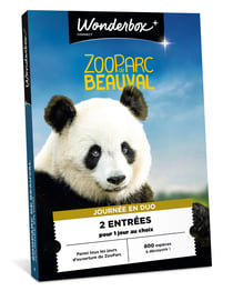 Coffret cadeau Wonderbox Connect - Zooparc de Beauval