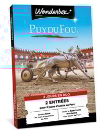 Coffret cadeau Wonderbox Connect - Puy du Fou - 2 jours