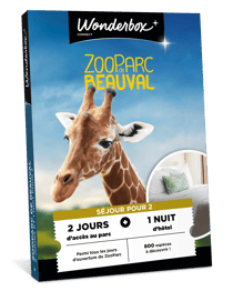 Coffret cadeau Wonderbox Connect - ZooParc de Beauval - Séjour