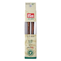 Lot de 2 pointes d'aiguille à tricoter KnitPro Prym - Natural - 5,5 mm