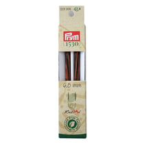 Lot de 2 pointes d'aiguille à tricoter KnitPro Prym - Natural - 6 mm