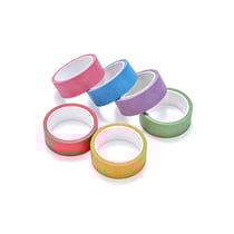 Lot de 6 rubans adhésifs décoratifs - Créalia