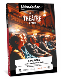 Coffret cadeau Wonderbox - Théâtre à Paris pour 4
