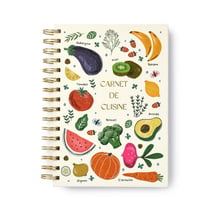 Carnet de cuisine A5 - 192 pages - Cultura