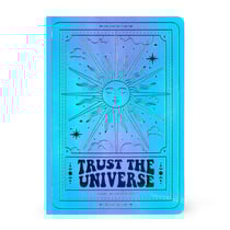 Cahier Legami - Bleu - A5 14,2 x 21 cm - Tarot - 80 pages lignées