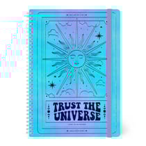 Cahier à spirales Legami - Bleu - A4 21 x 29 cm - Tarot - 160 pages lignées