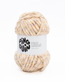 Pelote de fil à tricoter 100 % polyester - Phildar - Pingo Chenille - Imprimé Solaire