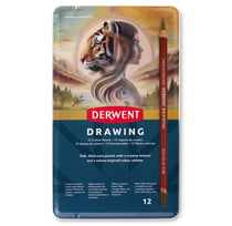Lot de 12 crayons de dessin Derwent - Drawing - Multicolore