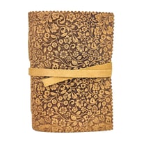 Carnet Artisanet - Coloris assortis - 13 X 18 cm - Damas