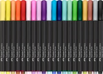 Lot de 20 feutres pointe brush - Faber Castell - Black édition