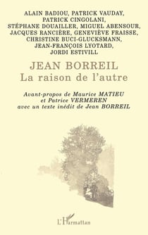 Jean Borreil - la raison de l'autre