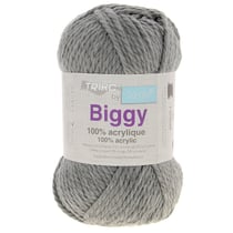 Pelote de fil à tricoter Trimits - Biggy - Gris 009