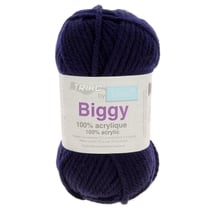 Pelote de fil à tricoter Trimits - Biggy - Bleu marine 010