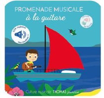 Promenade musicale à la guitare livre sonore à toucher