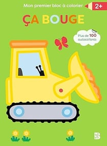 Mon premier bloc à colorier - Ça bouge