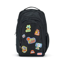 Sac à dos 3 compartiments - Patchs - Cultura