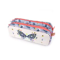 Trousse rectangulaire 2 compartiments Cultura - Papillon