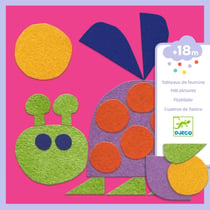 Petits collages Djeco - feutrine - Petits doux