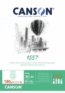 Bloc 30 feuilles 1557 - A3 - 180g